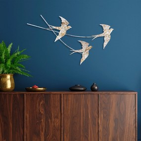 Acessório Decorativo de Parede Wallow – Multicolor – 42 x 70 cm