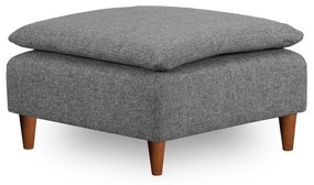 Tuffet Lungo – Cinzento Claro – 75x46x75 cm