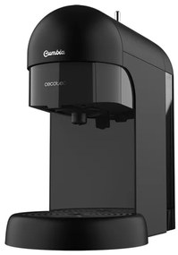 Máquina de café expresso com pressão de 19 bar Cumbia Capricciosa Preta, adequada para café moído e cápsulas monodose ESE, tanque de água de 600 ml, f