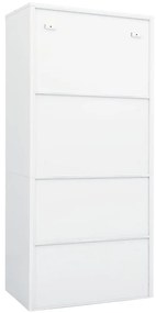 Roupeiro 80x50x180 cm aço branco