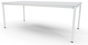 Mesas de Reuniões 2000x1200mm Alfa Branco / Branco