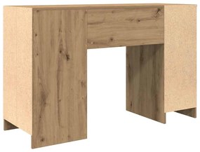 Secretária 120x42x76 cm derivados madeira carvalho artisiano