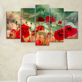 Quadro Decorativo MDF 5PMDF-6 – Multicolor – 110 x 60 cm