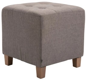 Conjunto de 2 bancos Pharao 46 x 45 x 45 cm Castanho acinzentado