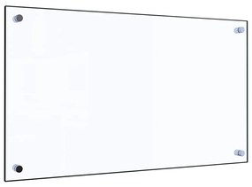 vidaXL Painel anti-salpicos cozinha 70x40 cm vidro temp. transparente
