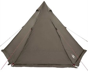 Tenda familiar tipi para 6 pessoas impermeável castanho