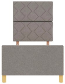 Cama vidaXL Taupe 80x200 cm em Tecido