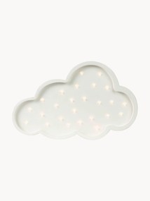 Candeeiro de teto LED para crianças regulável artesanal Cloud, com temporizador e controlo remoto