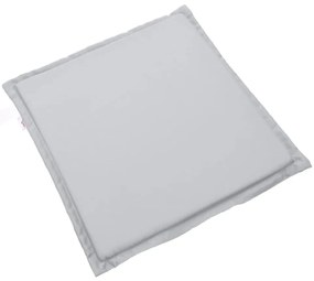 Almofadas de assento de jardim 2 pcs 45x45x2 cm cinzento-claro