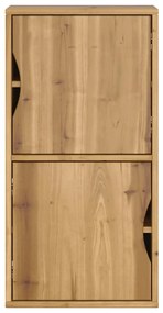 Armário lateral ODDA 40x24x79 cm pinho de madeira maciça