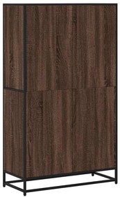 Estante 80,5x35x139 cm derivados de madeira carvalho castanho