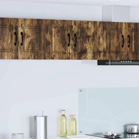 vidaXL Armário de Cozinha 2 pcs Carvalho Defumado 30 x 31 x 40 cm