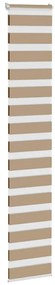 Cortina de zebra 40x230 cm largura do tecido 35,9 cm poliéster