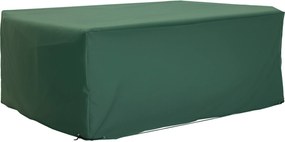 Capa/Lona de proteção impermeável para mobiliário de jardim em tecido Oxford 600D, retangular, 210 L x 140 L x 80 A cm, verde
