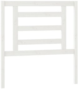 Sofá-cama de puxar 2x(90x200) cm pinho maciço branco