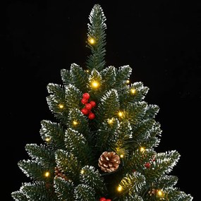 Árvore de Natal artificial com 150 luzes LED 150 cm