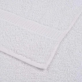 Toalhas 25 pcs 100x200 cm 360 gsm 100% algodão branco