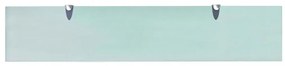 Prateleira flutuante vidro 100x20 cm 8 mm