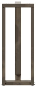 Pés de mesa de bar em forma de T, 2 peças, preto, 50x35x(100-101) cm,