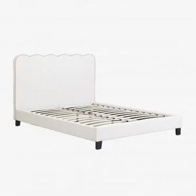 Cama Estofada Zivon Tecido Cor-de-rosa & 160 X 200 Cm - Sklum