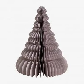 Árvore De Natal De Papel Noelle Lilás Lavanda & ↑24 Cm - Sklum