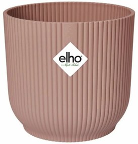 Vaso Elho Redonda Cor de Rosa Plástico