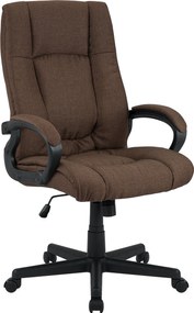 Cadeira de Escritório XL Sparta de Tecido Castanho