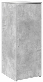 Balcão de recepção 180x50x103,5 cm madeira cinza cimento