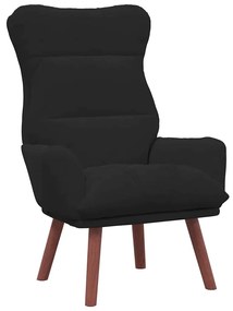 Poltrona Relaxante Veludo Preto