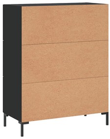 Aparador 69,5x34x90 cm derivados de madeira preto
