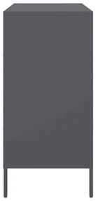 Aparador 68x39x79 cm aço antracite