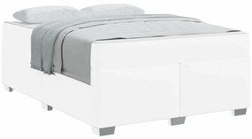 Estrutura da Cama Outros Branco 140 x 200 cm Couro sintético
