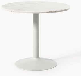 Mesa de jantar oval em mármore Miley, Ø 90 cm
