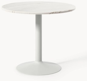 Mesa de jantar redonda em mármore Miley, Ø 90 cm