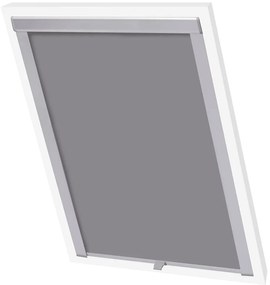 Persiana de enrolar opaca cinzento MK04