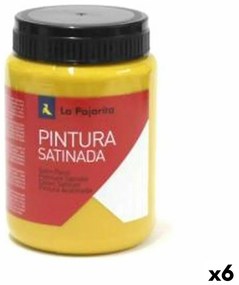 Têmpera La Pajarita L-31 Pumpkin Laranja Acetinado Escolar (35 Ml) (6 Unidades)