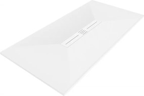 Mexen Toro base de duche retangular SMC 200 x 70 cm, branco, cobertura branca - 43107020-W