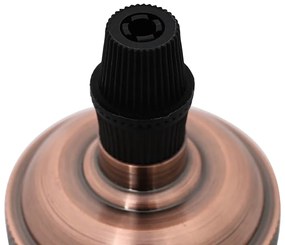 Casquilhos de lâmpadas 2 pcs Bronze vermelho E27