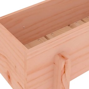 Canteiro elevado de jardim 101x30x38 cm madeira douglas maciça