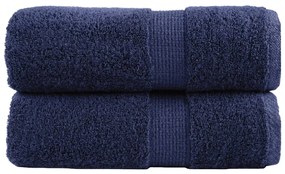 Toalhas mãos premium SOLUND 2pcs 30x30cm 600 g/m2 azul-marinho