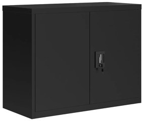 Arquivador 90x40x110 cm aço preto