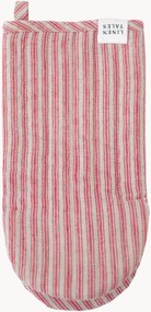 Luva de forno em linho Stripes