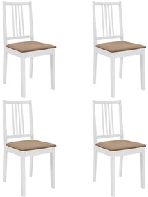 5 pcs conjunto de jantar MDF branco