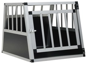 vidaXL Transportadora para cães com porta única 54x69x50 cm