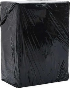 vidaXL Película extensível 6 unid preto 23 μm 50 cm x 150 m