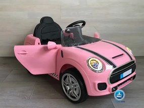Carro eletrico crianças Mini Style 12V 2.4G Rosa