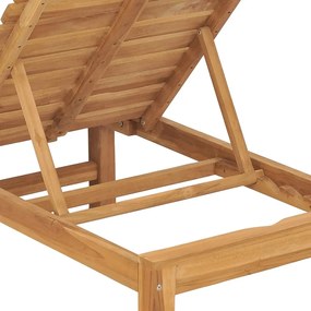 Espreguiçadeiras 2 pcs madeira de teca maciça