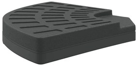 Peso base guarda-sol c/ pega p/ guarda-sol suporte cruzado 20kg