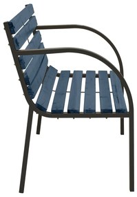 Banco de jardim p/ crianças 81 cm madeira abeto chinês cinzento