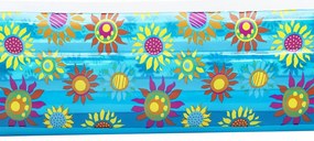 Piscina infantil insuflável 229x152x56 cm azul